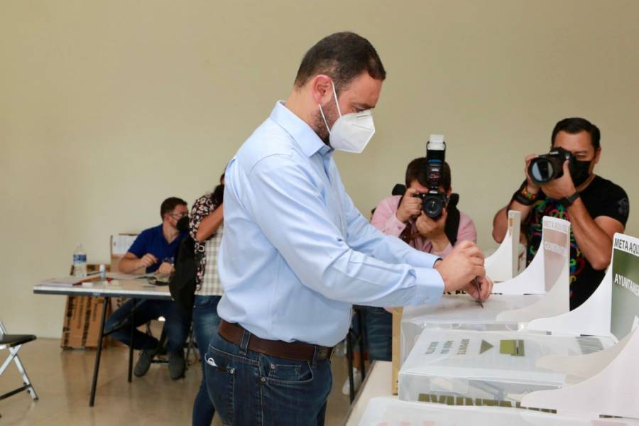 LLAMA GOBERNADOR ALEJANDRO TELLO A PARTICIPAR EN ESTA JORNADA ELECTORAL EN ZACATECAS