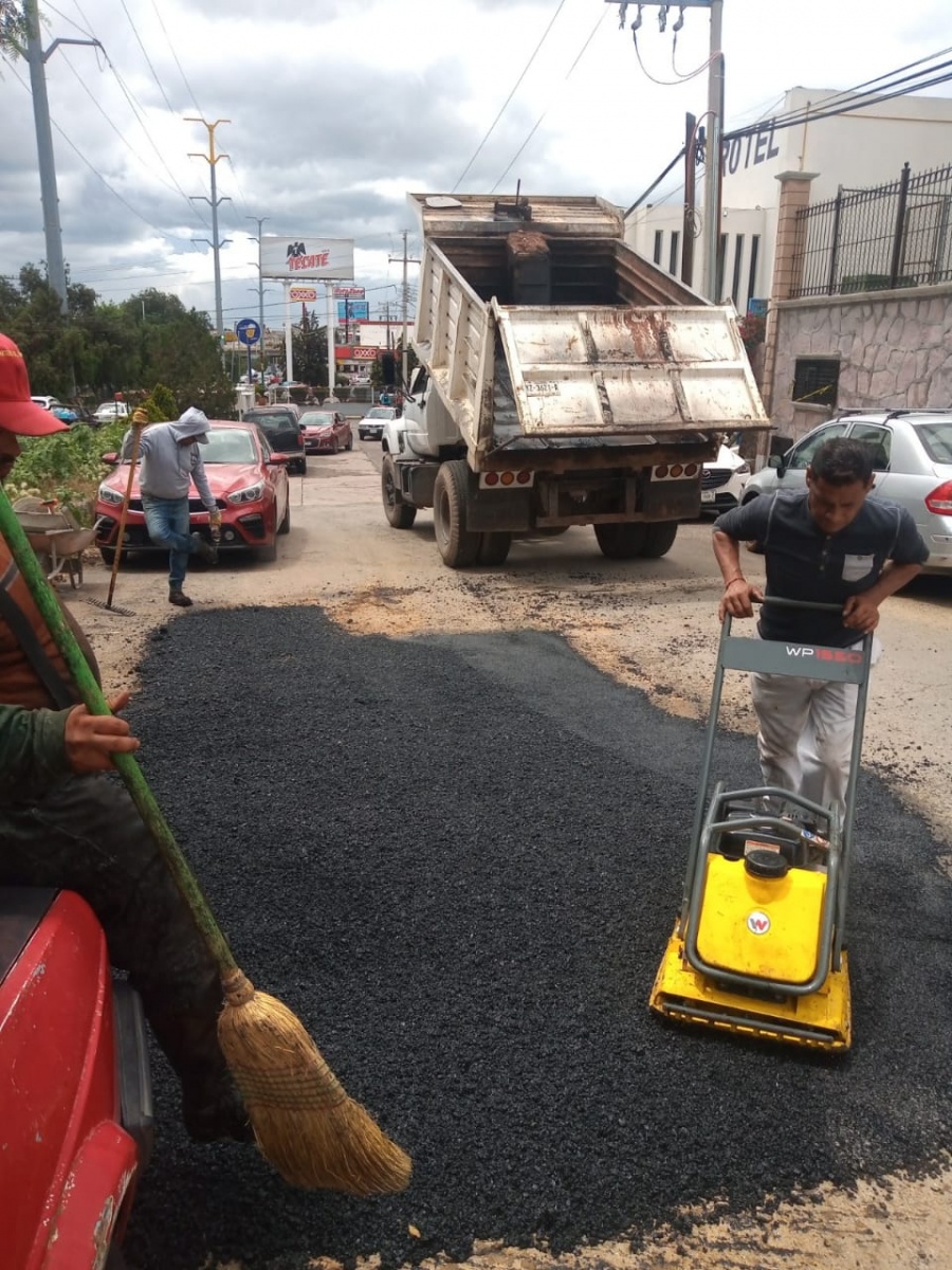 El Orito, minado de baches: Servicios P&uacute;blicos