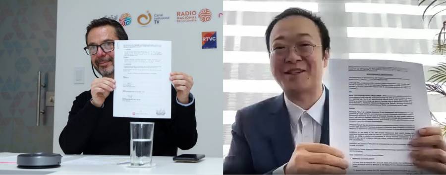 Firman alianza red social NowNaw y sistema de medios de Colombia