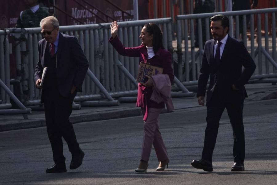 Sheinbaum celebra primera representación de la Marcha de la Lealtad
