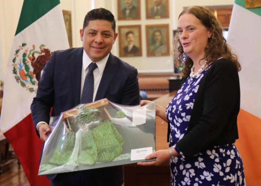 Durante la visita de la Embajadora de Irlanda, SLP refrend&oacute; los v&iacute;nculos culturales y tur&iacute;sticos a nivel mundial