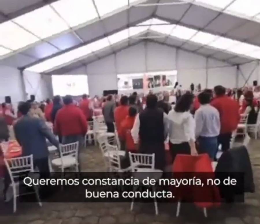 “Queremos constancia de mayoría, no de buena conducta”: Dice del Moral a priistas
