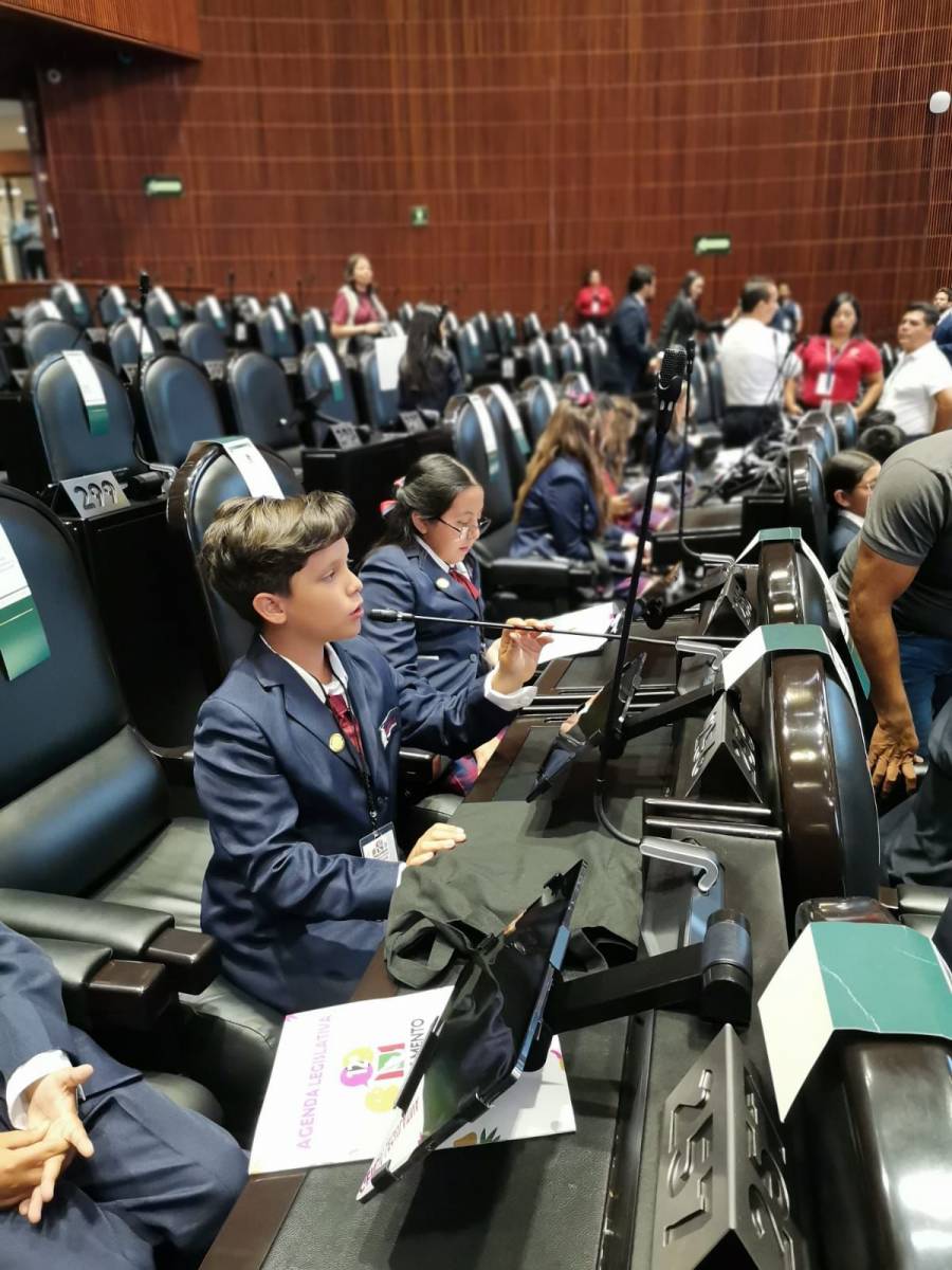 Se inaugura el 12° Parlamento Infantil de las Ni&ntilde;as y los Ni&ntilde;os