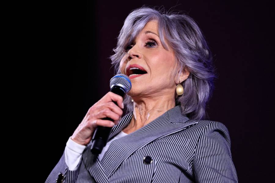 Jane Fonda cautiva en Cannes en una charla con el público