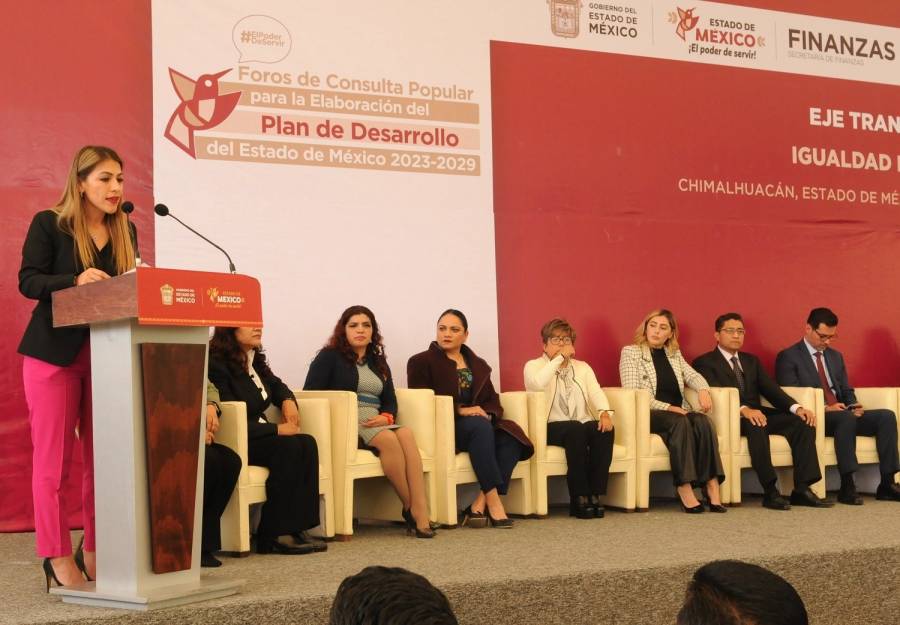 Igualdad de g&eacute;nero, eje fundamental para lograr la transformaci&oacute;n social del Edomex: M&oacute;nica Ch&aacute;vez Dur&aacute;n