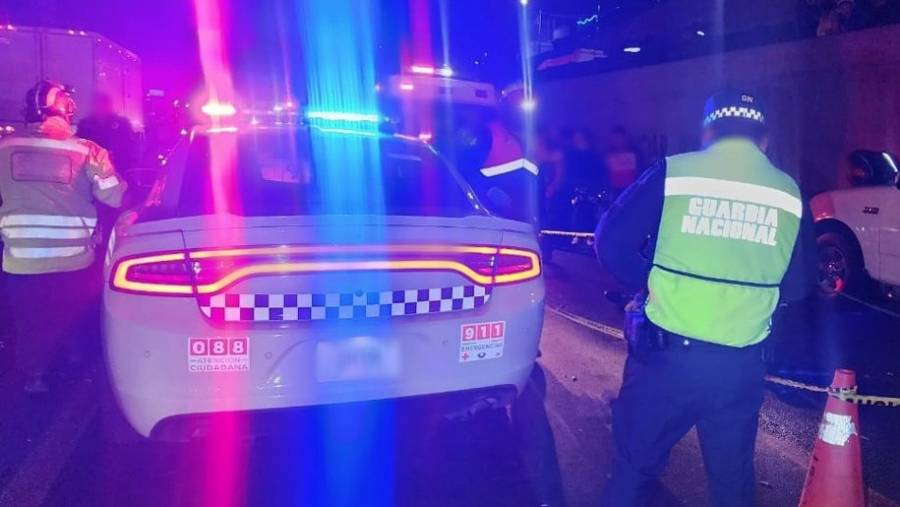 Conductor en presunto estado de ebriedad caus&oacute; la muerte de dos peregrinos sobre la autopista M&eacute;xico-Puebla