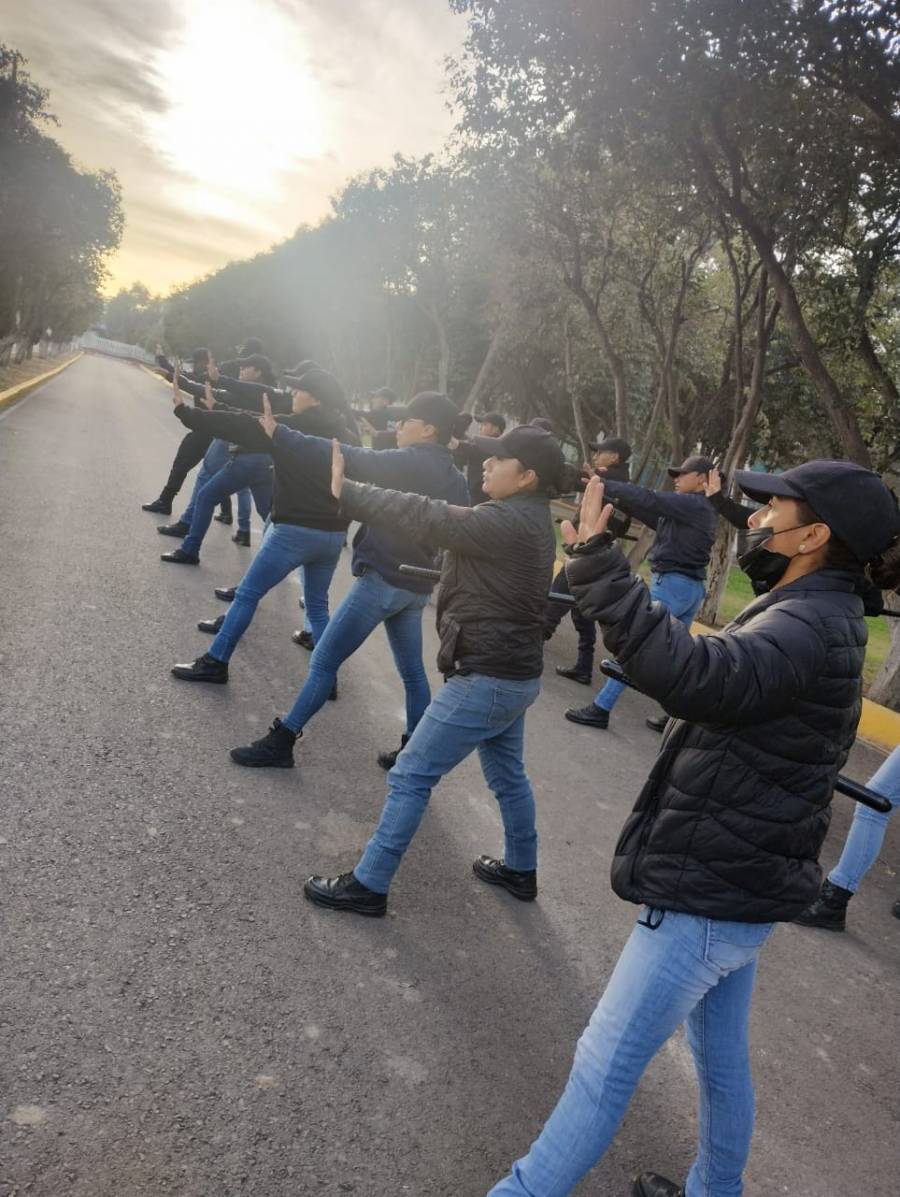 Se suman 34 nuevos policías a GN de Tecámac; la mayoría son mujeres