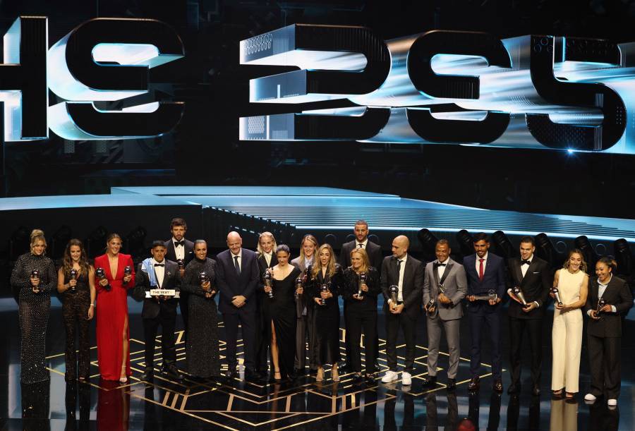 Leo Messi y Aitana se coronan como mejores futbolistas de 2023 en premios FIFA
