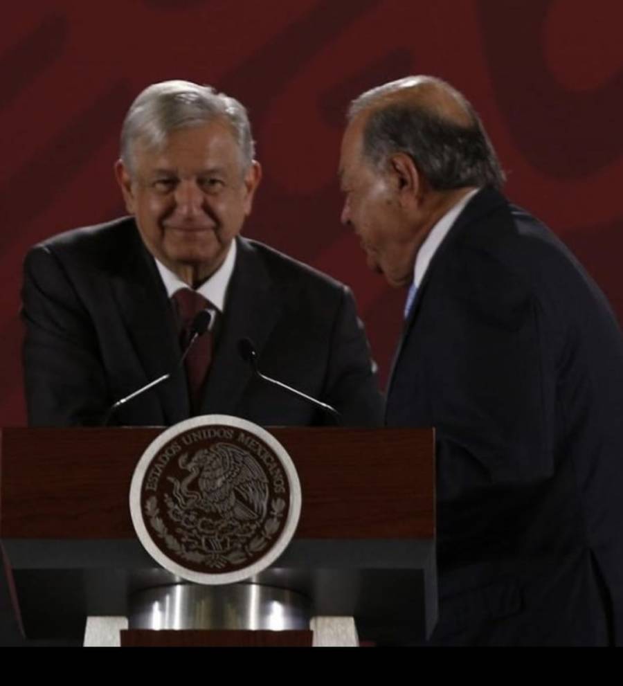 Oposici&oacute;n intent&oacute; llevar como candidato presidencial a Carlos Slim: AMLO