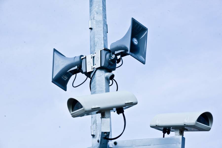 Sistemas de megafonía permiten el alertamiento temprano ante emergencias