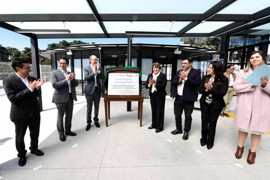 Inaugura Delfina G&oacute;mez infraestructura educativa de la UAEM&eacute;x con una inversi&oacute;n de 100 mdp