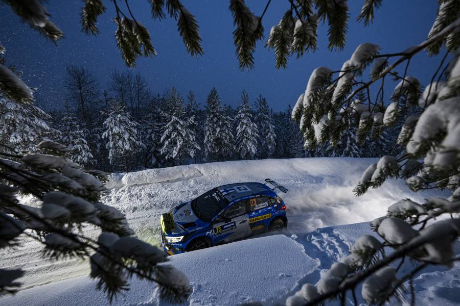 Rovanpera y Tanak abandonan en el Rally de Suecia, Lappi l&iacute;der