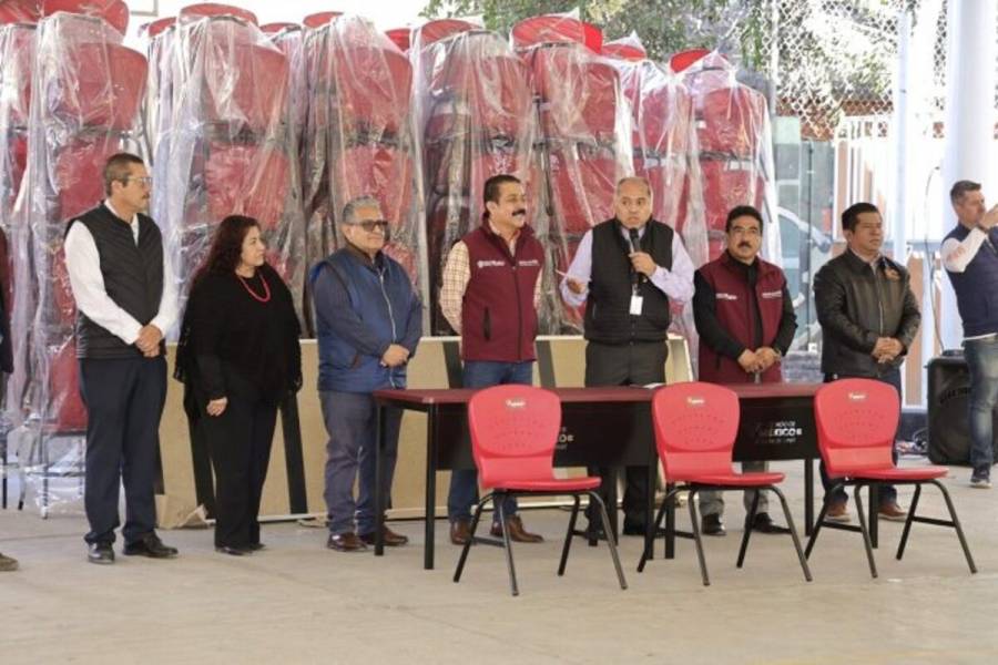 Gobierno de Edomex mejora escuelas; entrega obras por más de 28.1 mdp