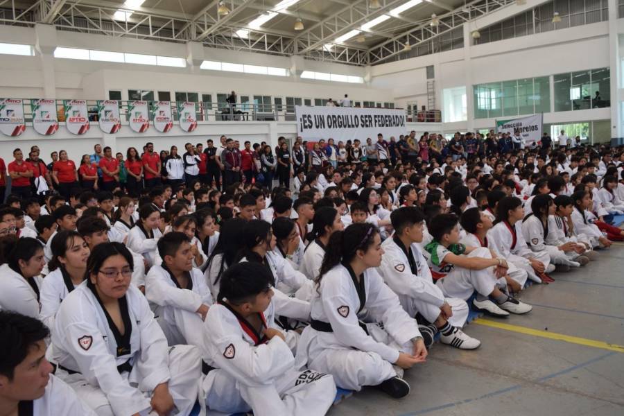 Recibe Ciudad Deportiva Estado de M&eacute;xico a m&aacute;s de 700 taekwondo&iacute;nes en Tope de Selecciones de la FMTKD