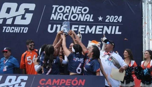 Estado de M&eacute;xico se corona campe&oacute;n en el Torneo NFL Flag Tochito 2024