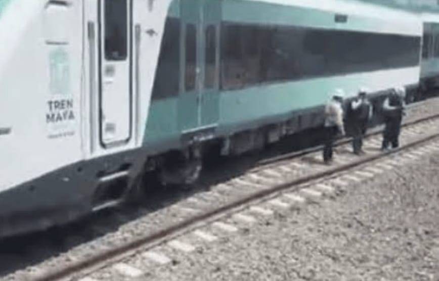 Falla en el cambiador de v&iacute;a, posible causa de descarrilamiento del Tren Maya: Sedena