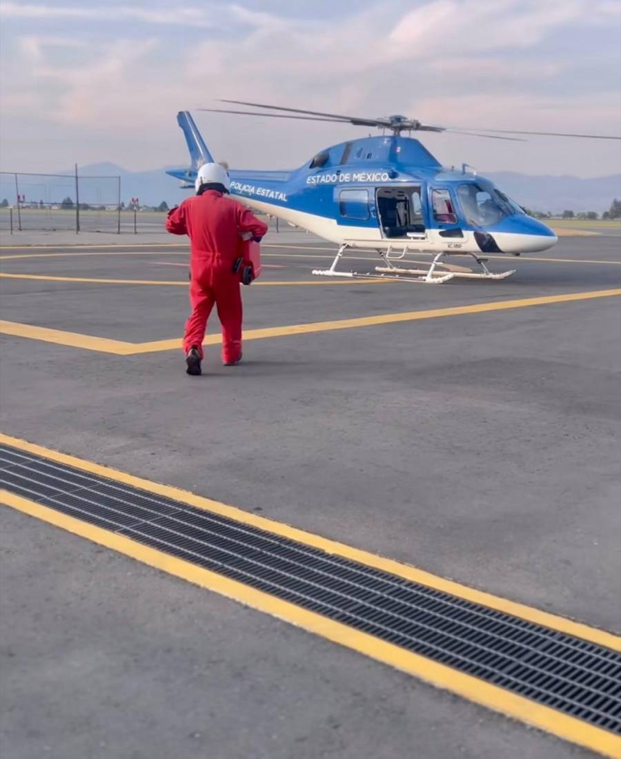 Grupo de Rescate A&eacute;reo “Rel&aacute;mpagos” apoya en traslado de tres &oacute;rganos al Centro M&eacute;dico “La Raza” del IMSS