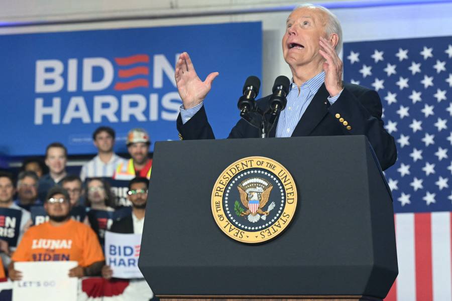 Biden se muestra preocupado por el duelo televisivo con estrés y desfase horario