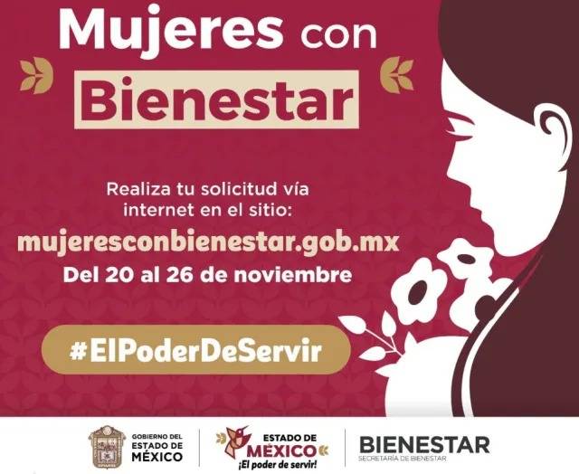 Gobierno del Estado de M&eacute;xico abre inscripciones para beneficiarias del programa Mujeres con Bienestar que deseen concluir bachillerato y licenciatura