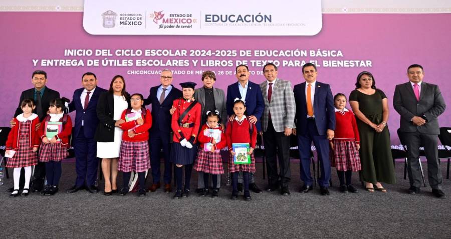 Arranca Delfina Gómez El Ciclo Escolar 2024-2025 Con Entrega De Libros ...