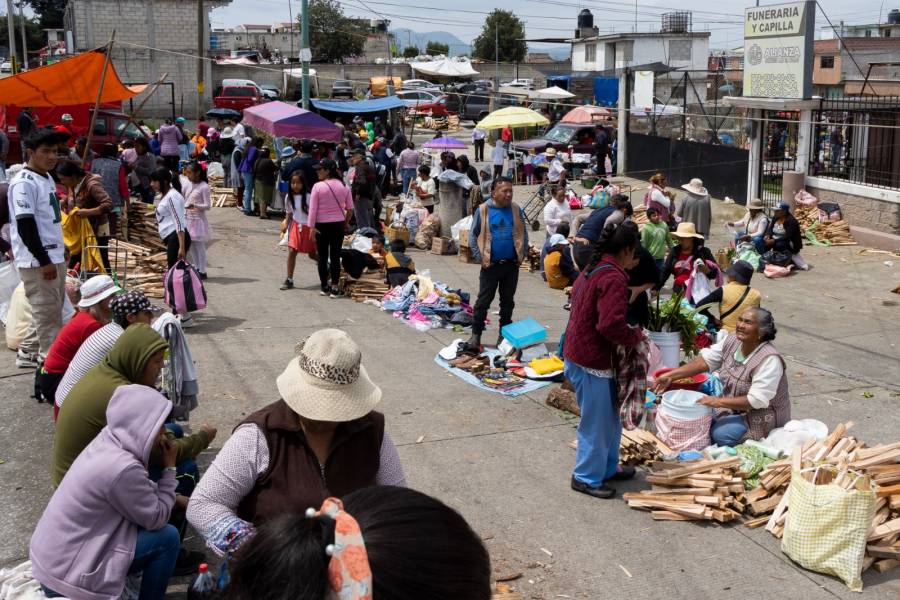 Comerciantes en Tianguistenco: 18 años donando alimentos a grupos vulnerables
