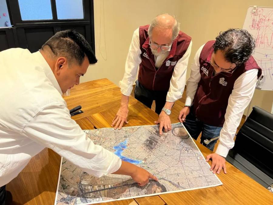 Gobierno del Edomex presenta plan hidr&aacute;ulico para reducir inundaciones en Chalco