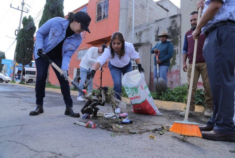 Celebra Delfina G&oacute;mez resultados de primera jornada de Limpiemos nuestro Edomex