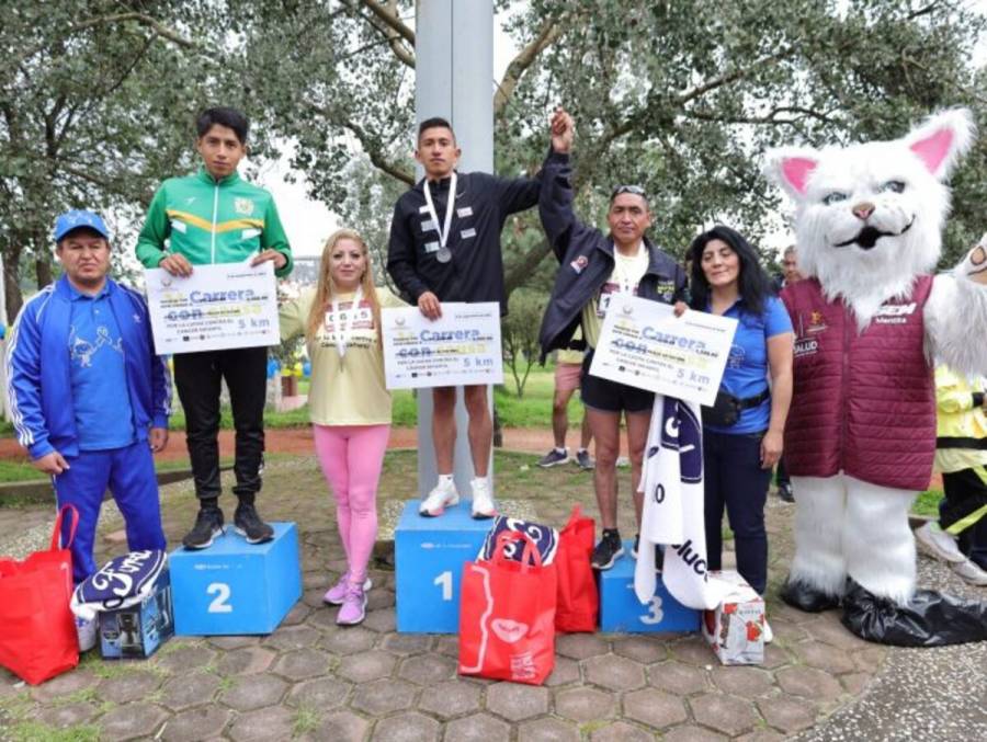 Promueve Salud Edomex la lucha contra el c&aacute;ncer infantil con carrera deportiva
