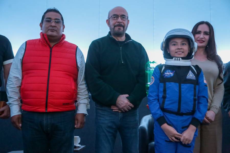Domo del planetario de Ecatepec ya lleva el nombre de Rodolfo Neri Vela
