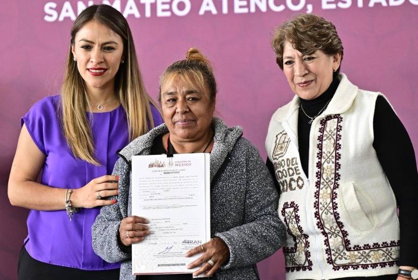 Benefician a mujeres rurales: Gobernadora entrega 600 certificados de tenencia de tierra