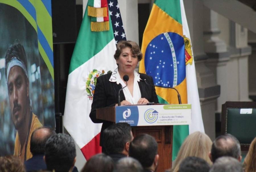 Delfina G&oacute;mez destaca resultados del Edomex en justicia laboral