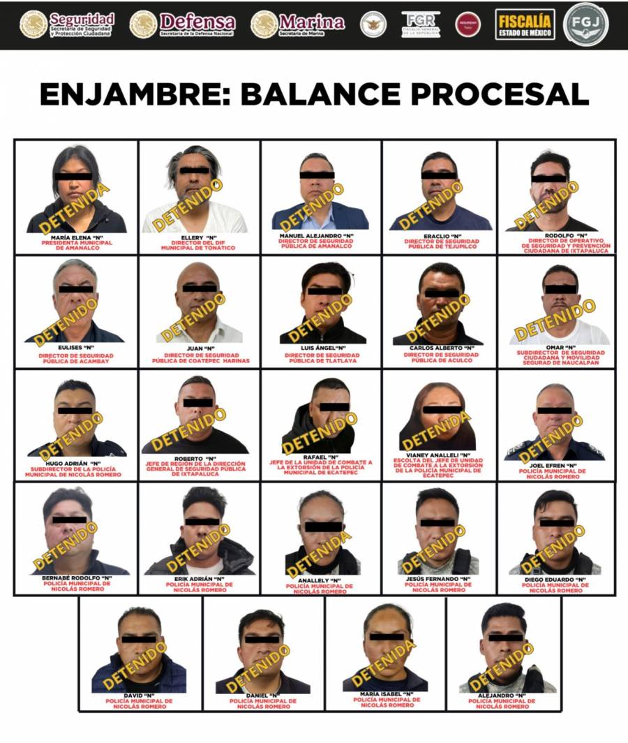 “Enjambre”: balance procesal