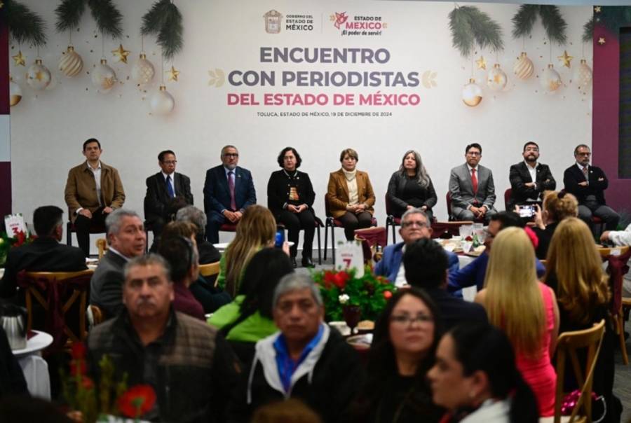 Reafirma gobernadora compromiso con la libertad de expresión en el Edomex
