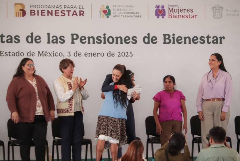 Sheinbaum anuncia ampliación de la carretera Toluca-Tepujilco; entrega más de 700 tarjetas Pensión Mujeres Bienestar