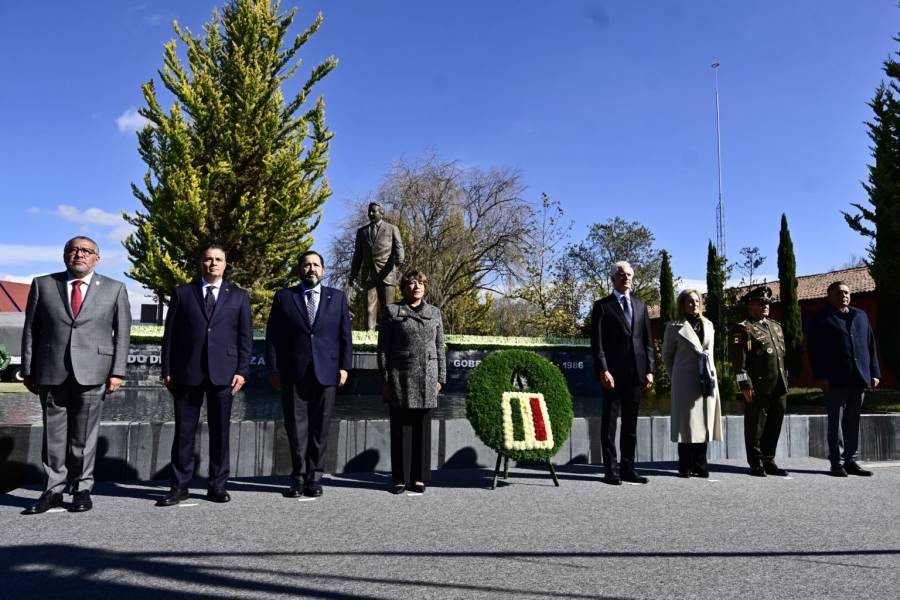 Es hora de la unidad política para la transformación liderada por Delfina Gómez, afirma Horacio Duarte en Aniversario Luctuoso de Del Mazo González