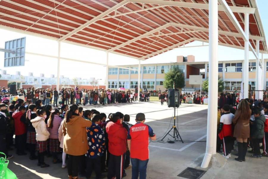 Gobierno del Edomex invierte en infraestructura educativa en Zinacantepec