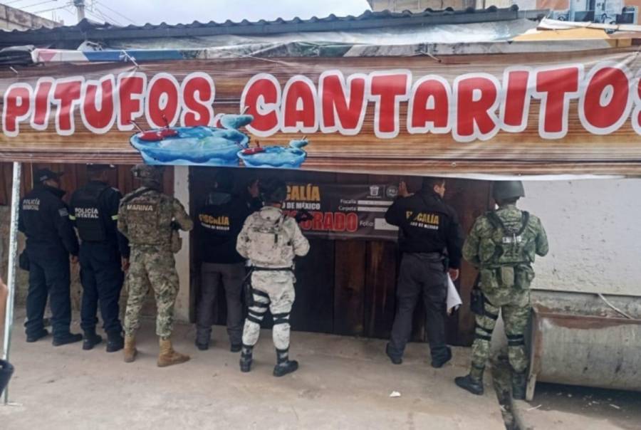 Suman más de 500 bares y “chelerías” aseguradas en Edomex durante Operación Atarraya