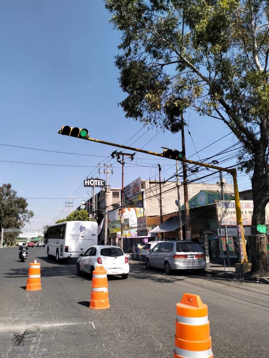 Reparación de semáforos en Ecatepec busca mejorar movilidad y prevenir accidentes