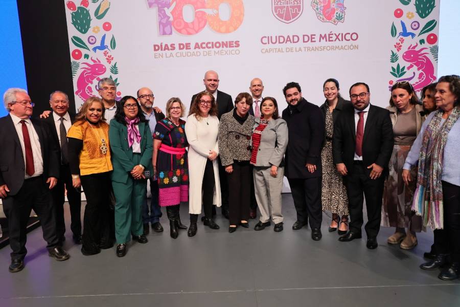 EdoMéx aliado estratégico de la CDMX; Gobernadora Delfina Gómez acompaña a Clara Brugada, Jefa del Gobierno capitalino en su Informe de 100 días