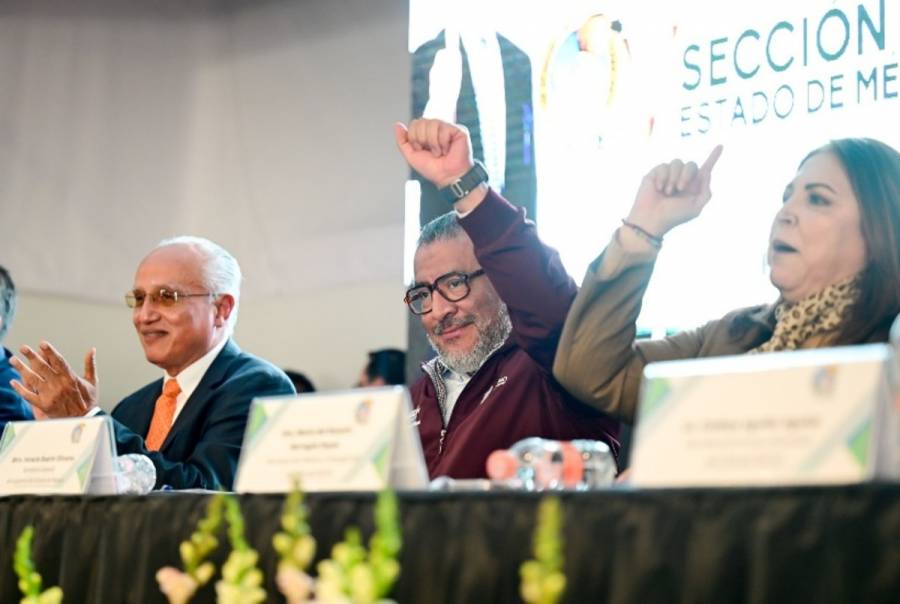 Encabeza Horacio Duarte renovación en Sindicato del IMSS Edomex