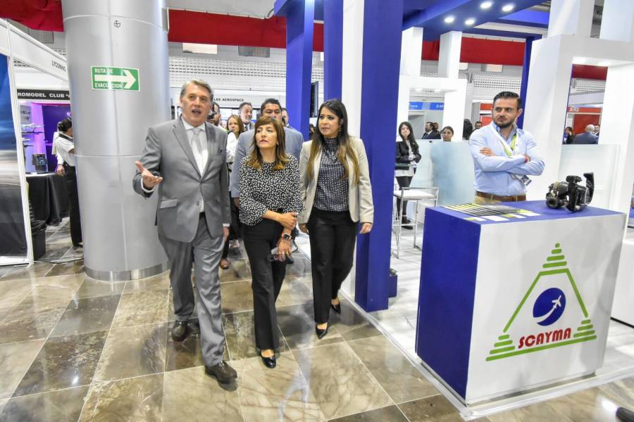 Consolida GEM a la entidad como un destino de inversión y generación de empleos, durante la “Aero Expo 2025”