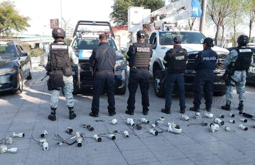 Suman 161 cámaras ilegales retiradas en Naucalpan