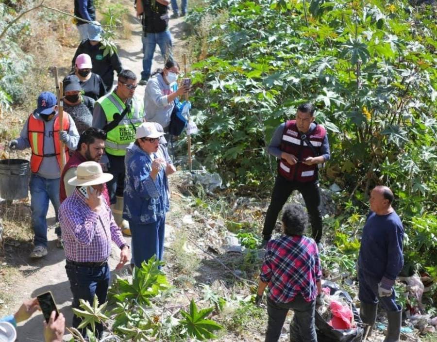 Ecatepec intensifica limpieza de barrancas y aplicar&aacute; multas por tirar basura en la v&iacute;a p&uacute;blica