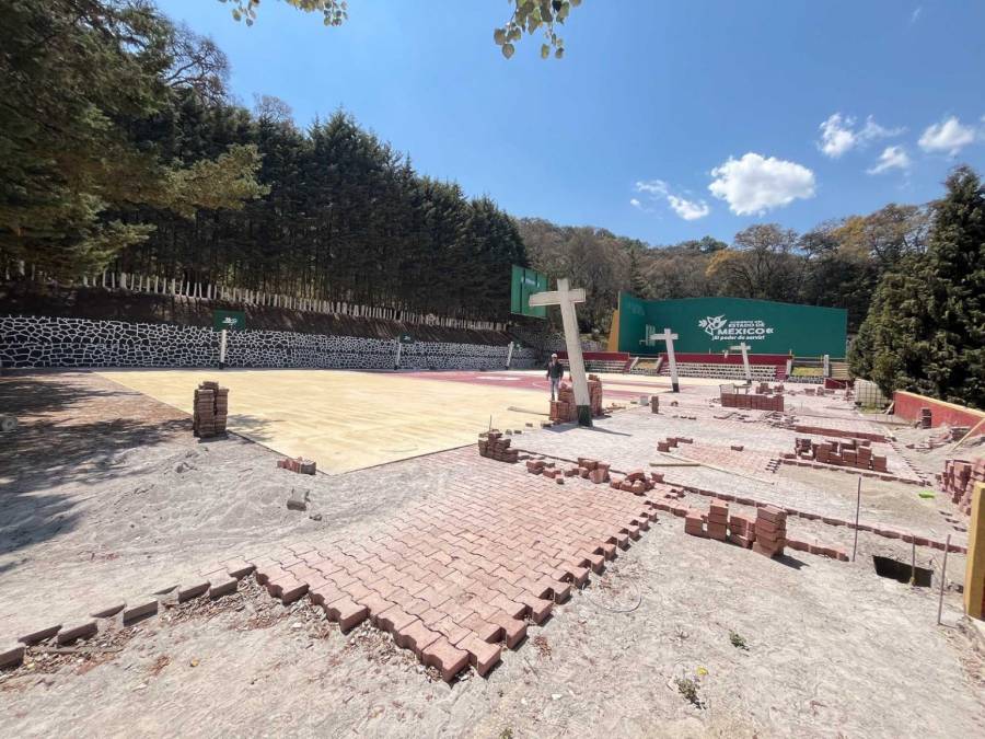 Avanza 80% modernización de espacios deportivos en Zumpahuacán, Texcalyacac y Chapultepec: SEDUI