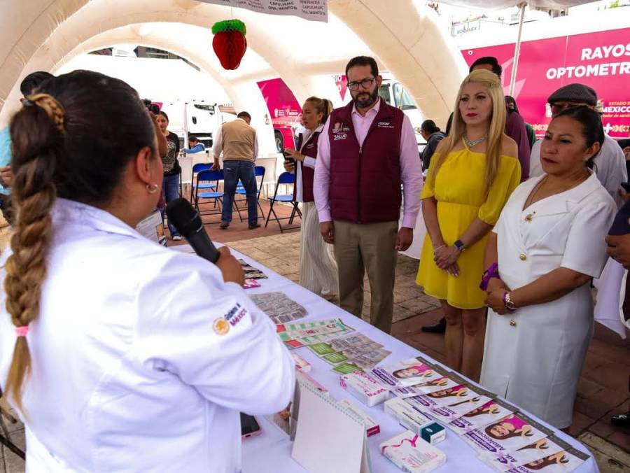 Caravana de la Salud brinda atención médica y veterinaria en Capulhuac