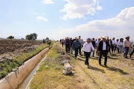 Rehabilitan canales de riego en Jiquipilco para mejorar uso del agua en cultivos