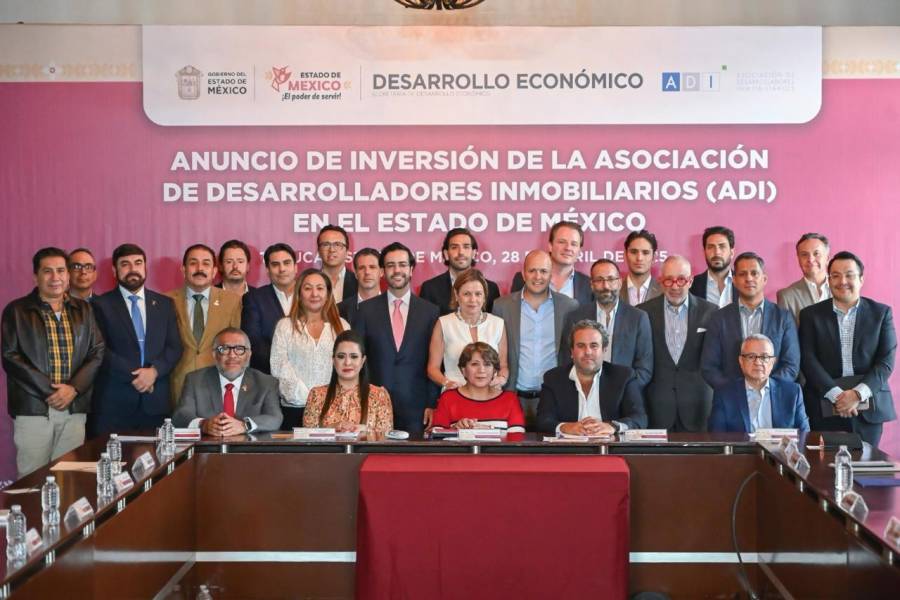 Anuncia Delfina Gómez inversión histórica de 3 mil 700 mdd para vivienda y generación de más de 150 mil empleos en el Estado de México