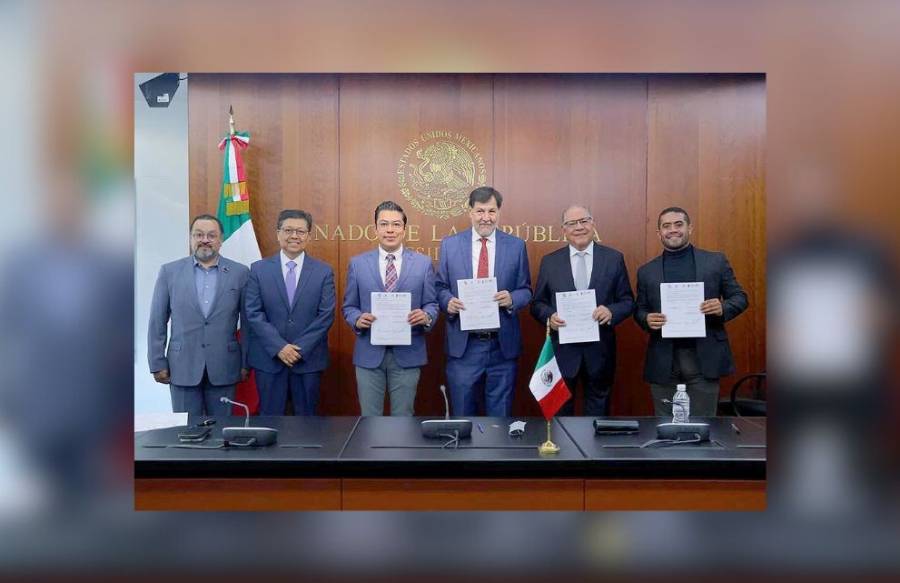 Congreso de SLP firma convenio con el Senado y la Cámara de Diputados para fortalecer capacitación legislativa
