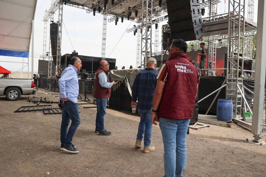 Supervisa GEM condiciones de seguridad para más de 200 mil asistentes a la Feria de San Isidro 2025