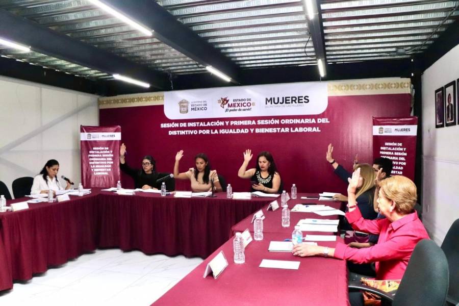 Instala Secretaría de las Mujeres Comité de Evaluación del Distintivo por la Igualdad y Bienestar Laboral 2025